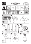 Massive Suspension light 37745/43/10
