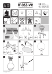 Massive Suspension light 37381/87/10