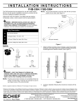 Chief LSM5364 flat panel wall mount