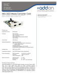 Add-On Computer Peripherals (ACP) ADD-MCC40GQSFP network media converter