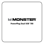 Monster Cable Mobile PowerPlug Dual USB 700