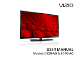 VIZIO E320-A0 32" Black LED TV