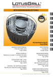 LotusGrill G-AN-34 barbecue