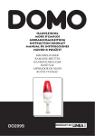 Domo DO209S portable vacuum cleaner