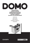 Domo DO458FR deep fryer