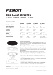 FUSION Electronics CS-FR6930 car speaker