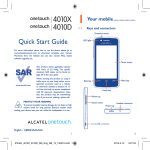 Alcatel One Touch T'Pop 4010D White