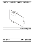 Chief AN1BA1 project mount