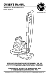 Hoover SH40055 vacuum cleaner