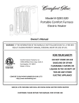 World Marketing of America QDE1320 space heater