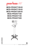 Peerless MOD-PRGKIT150-B project mount