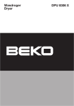 Beko DPU8306X tumble dryer