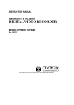 Clover Technologies Group DV0890 digital video recorder
