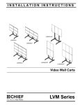 Chief LVM3X3U flat panel floorstand