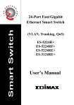 Edimax ES-5224R+ network switch