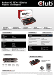 CLUB3D CGAX-787613 AMD Radeon HD7870 2GB graphics card