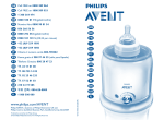 Philips AVENT SCF255/55 bottle warmer