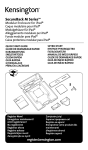 Kensington SecureBack™ M Series Modular Enclosure for iPad®