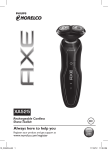 Philips Norelco shave & groom kit XA525/42
