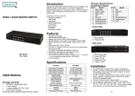 Digitus DC-48101 video switch