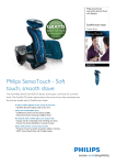 Philips SensoTouch wet and dry electric shaver RQ1155