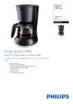 Philips N Coffee maker HD7447/20