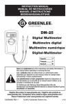 Greenlee DM-25
