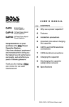 Boss Audio Systems CAP18 capacitor