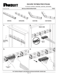 Panduit QSP24BL patch panel