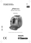 Saeco Xsmall Super-automatic espresso machine HD8747/02