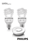 Philips LivingWhites Spiral energy saving bulb 872790092618700