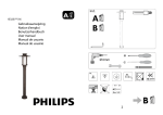 Philips myGarden Pedestal/post 15323/86/16