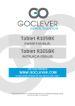 GOCLEVER TAB R105BK 8GB White