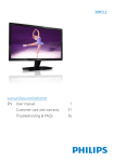 Philips Brilliance LCD monitor with LED backlight 209CL2SB