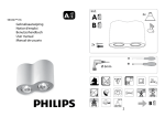 Philips myLiving Spot light 56332/31/16