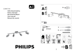 Philips myLiving Spot light 52104/17/16