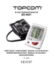Topcom BD-4601 blood pressure unit