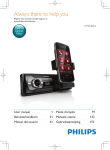 Philips CarStudio Car media docking system CMD305A