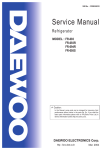 Daewoo FR-093R combi-fridge