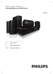 Philips 5.1 Home theater HTS3551