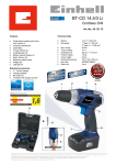 Einhell BT-CD 14,4/3 Li