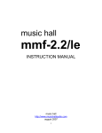Music Hall MMF2.2 audio turntable