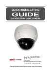 Revo REHVDPTZ22-1 surveillance camera