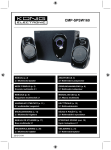 König CMP-SPSW160 speaker set