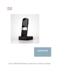 Cisco SPA302D Multi-Line DECT