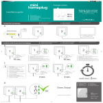 Sitecom LN-551 Mini Homeplug Kit 500 Mbps