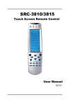 Sunwave SRC-3810 remote control