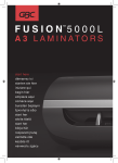 GBC Fusion 5000L A3