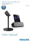 Philips wireless microphone & Bluetooth&reg; speaker AEA7100