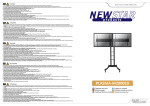 Newstar PLASMA-M2000ED flat panel floorstand